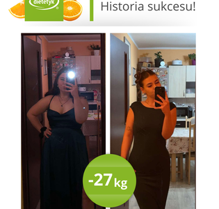 - 27 kg - efekt porządku w diecie 19-letniej Wiktorii